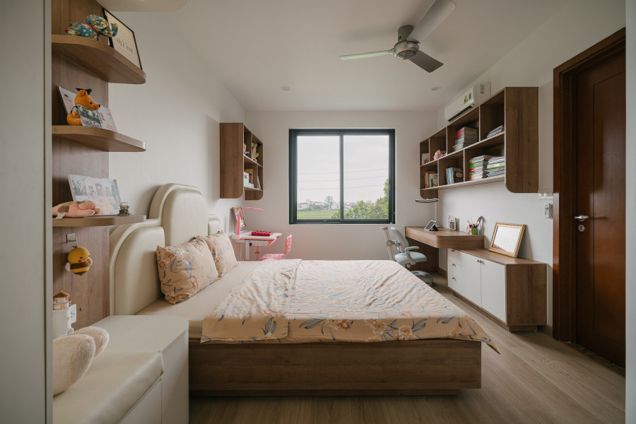 Phòng ngủ bé gái nhà anh Tú Thanh Hóa