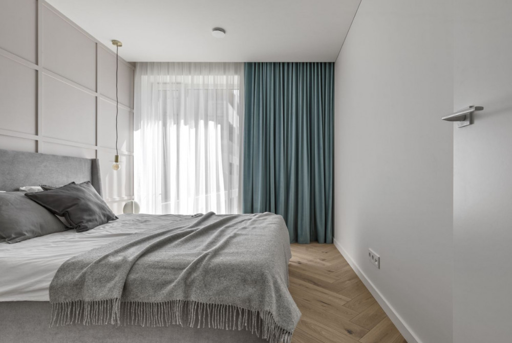 Tông màu nhẹ nhàng, tối giản và thông thoáng