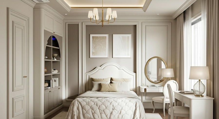 7-1 Phòng ngủ dành cho khách nhà chị Nụ