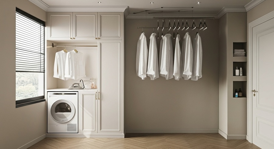 Phòng giặt nhà chị Nụ Đại Phúc 