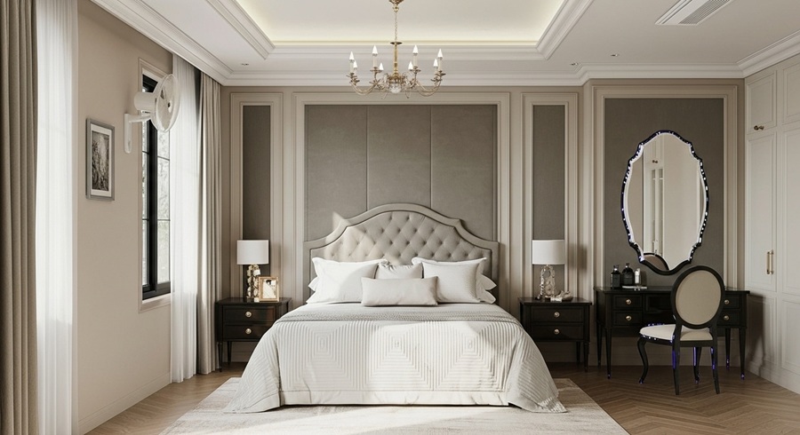 4-1-phòng ngủ chính nhà chị Nụ Đại Phúc