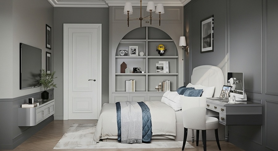 6-2 Phòng ngủ cho bé nhà chị Nụ Đại Phúc