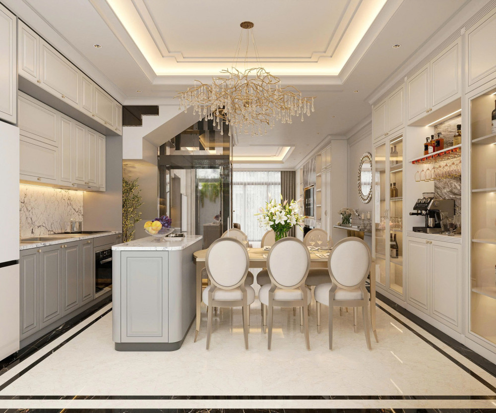 Phòng bếp nhà chú Sơn Phòng bếp nhà chú Sơn