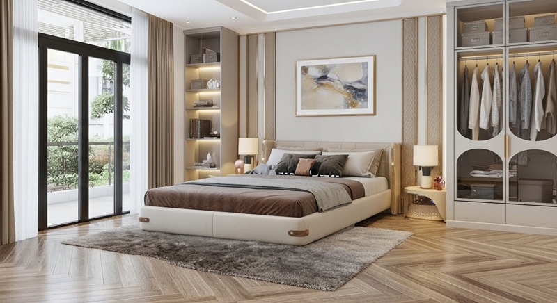 2-5 Phòng ngủ nhà chú Thuận Thái Nguyên