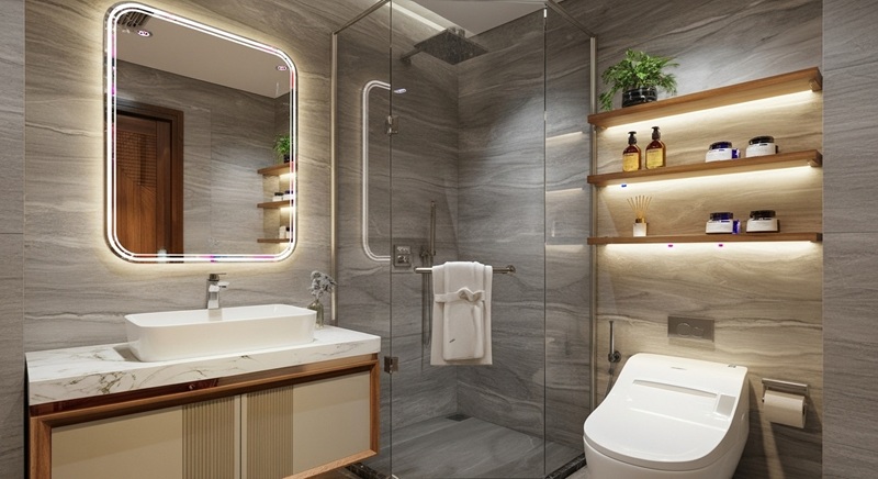 Wc nhà chú Thuận Thái Nguyên