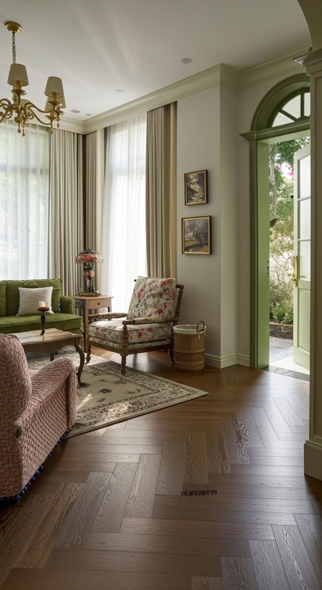 5- Phòng khách nhà cô Quyên Đà Lạt