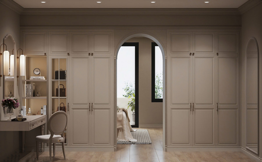 Cửa sổ phòng ngủ nhà chị Thương