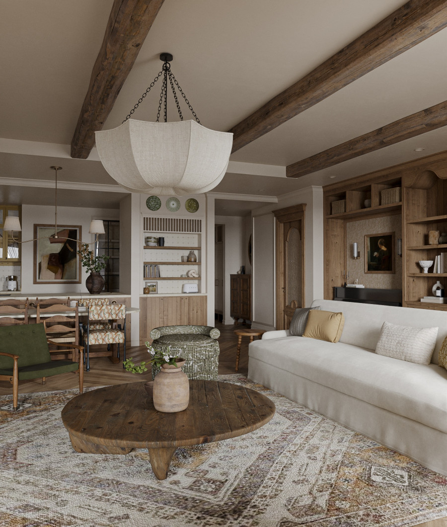 Phòng khách nhà chị Ngọc