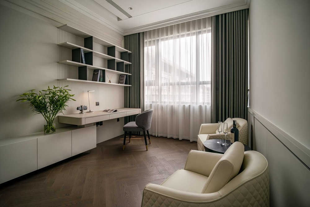 Không gian làm việc và thư giãn nhà anh Hòa