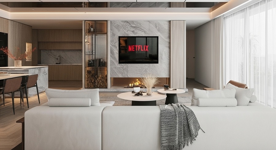 1-3 Phòng khách nhà chị Mai Anh Đà Nẵng