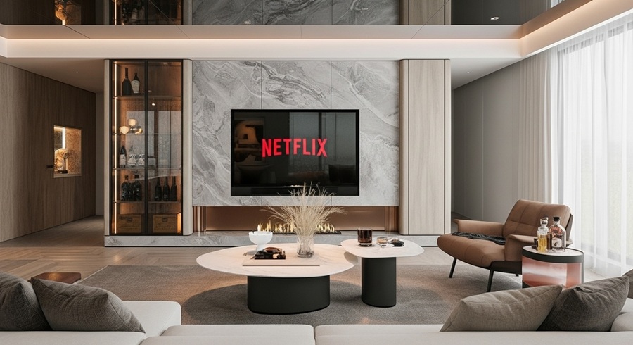 1-4 Phòng khách nhà chị Mai Anh Đà Nẵng