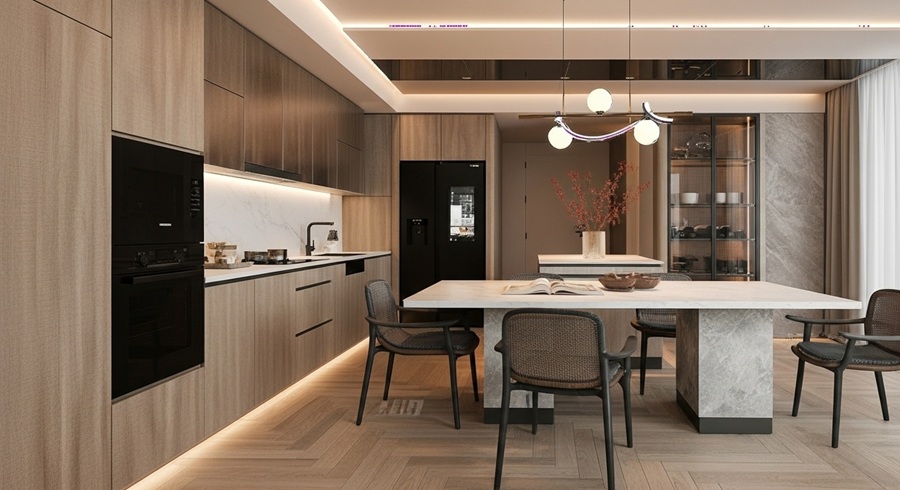 2-3 Phòng bếp nhà chị Mai Anh Đà Nẵng