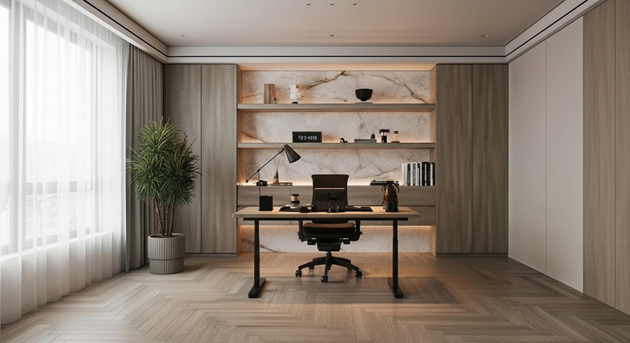 3-1 Phòng làm việc nhà chị Mai Anh Đà Nẵng