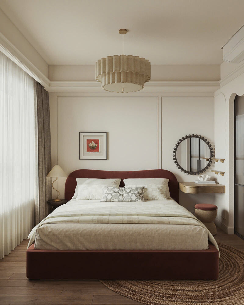 Phòng ngủ chính tại căn hộ Phòng ngủ chính tại căn hộ