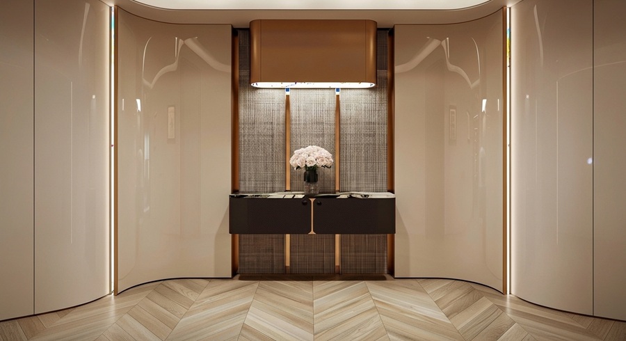 Hành lang biệt thự anh Phú 1 Hành lang biệt thự anh Phú 1