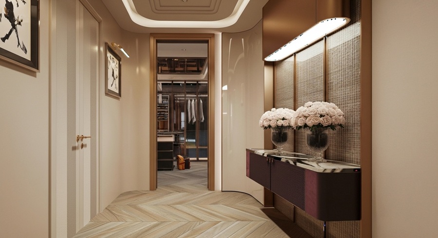 Hành lang biệt thự anh Phú 2 Hành lang biệt thự anh Phú 2