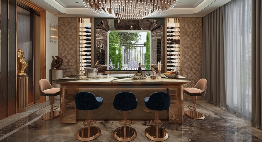 Quầy bar biệt thự anh Phú 2 Quầy bar biệt thự anh Phú 2