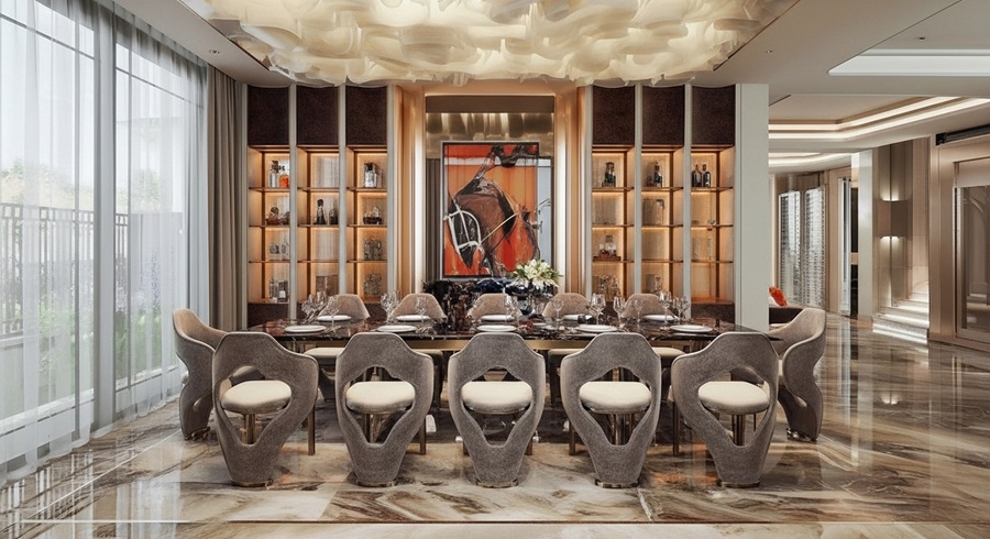 Bàn ăn biệt thự anh phú 2 Bàn ăn biệt thự anh phú 2