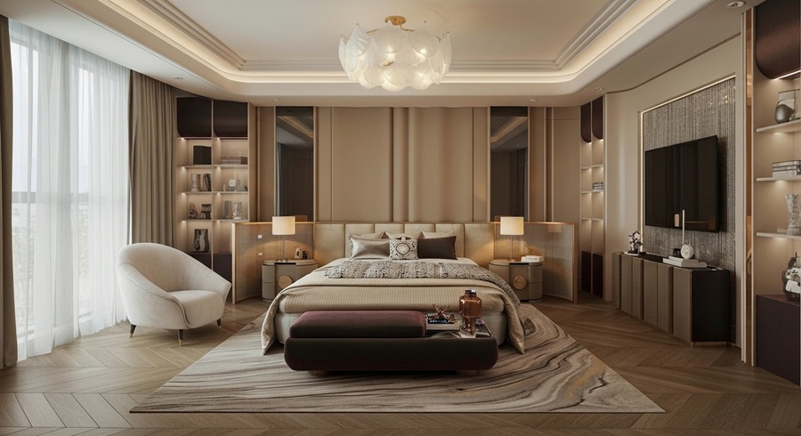 Phòng ngủ biệt thự anh phú 1 Phòng ngủ biệt thự anh phú 1