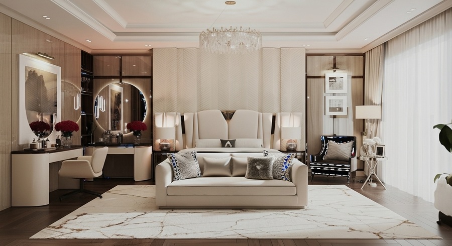 3-1 Phòng ngủ chính nhà anh Huấn Tây Hồ