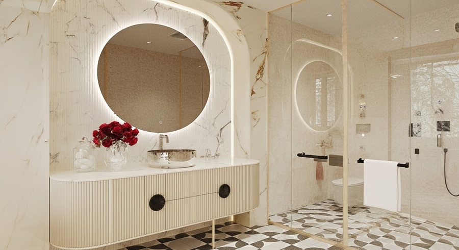 6-1 WC phòng ngủ phụ nhà anh Huấn Tây Hồ