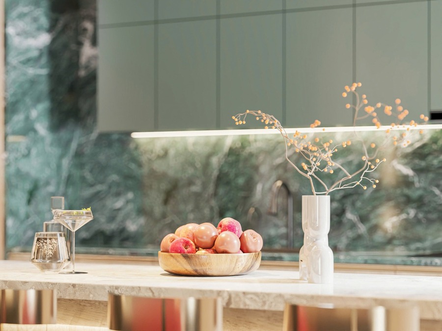 Decor bàn ăn cho khu bếp