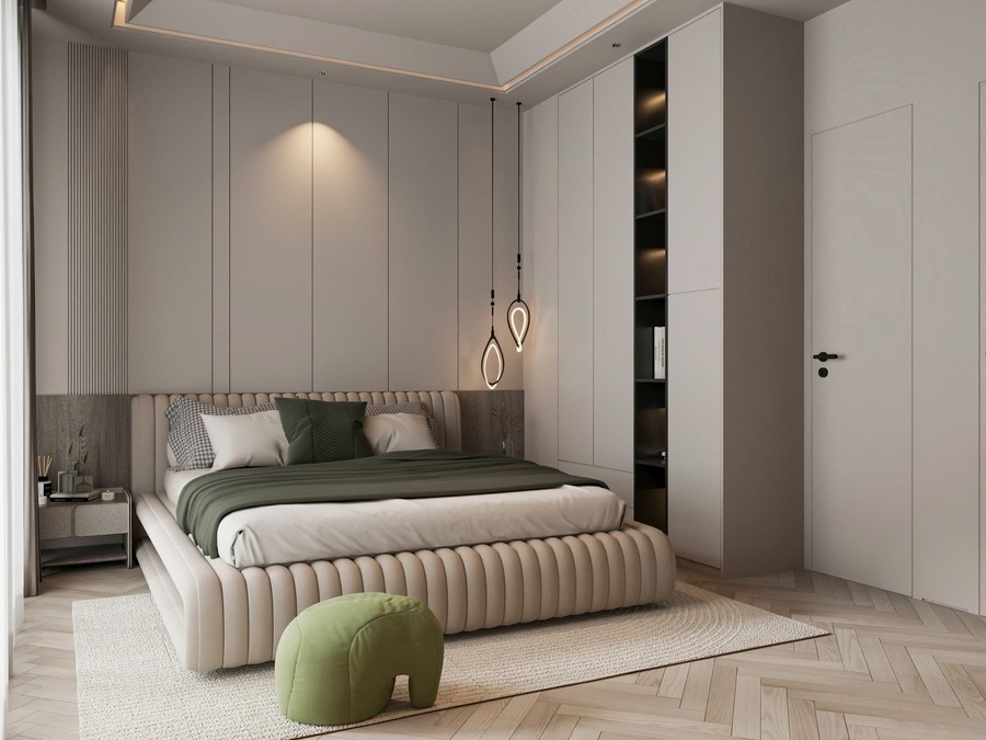 Phòng ngủ nhà anh Danh