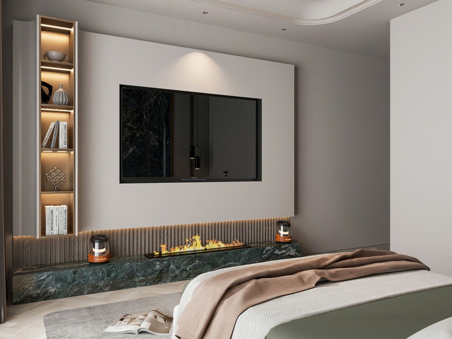 Phòng ngủ nhà anh Danh