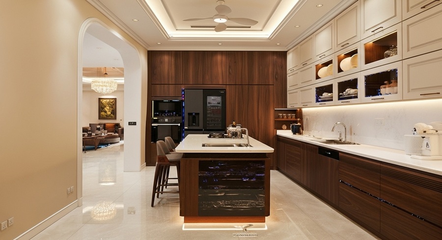 2-2 Phòng bếp nhà cô Ngân Quy Nhơn