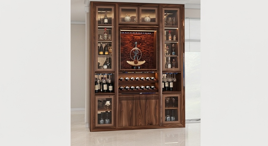 Tủ rượu nhà cô Ngân Quy Nhơn