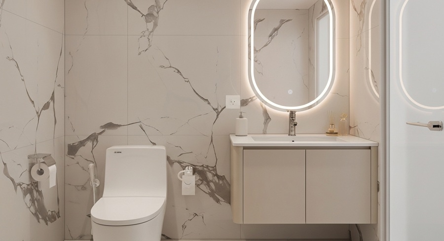 6-2 WC nhà cô Ngân Quy Nhơn