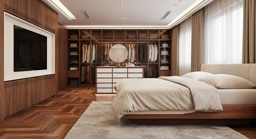 4-3 Phòng ngủ chính nhà cô Ngân QUy Nhơn