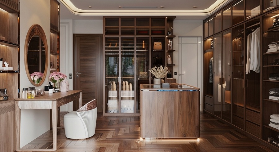 5-3 Phòng thay đồ nhà cô Ngân Quy Nhơn