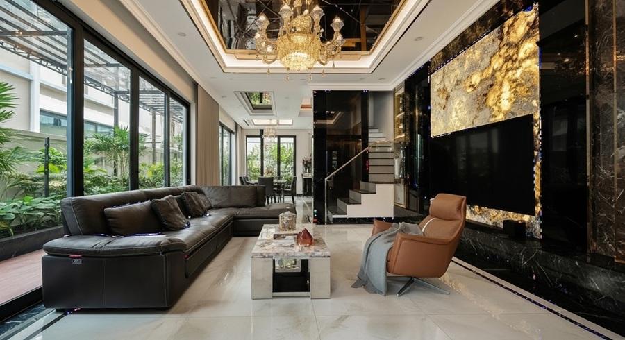 1-1 Phòng khách nhà anh Phúc Vinhomes 