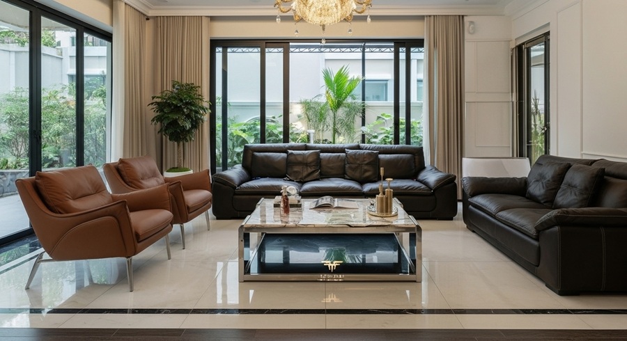 1-1 Phòng khách nhà anh Phúc Vinhomes 