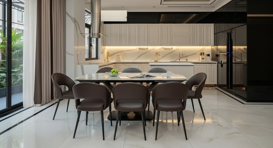 2-3 Phòng bếp nhà anh Phúc Vinhomes