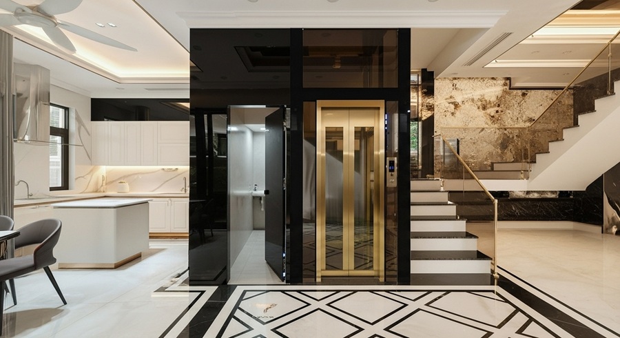 Tháng máy nhà anh Phúc Vinhomes