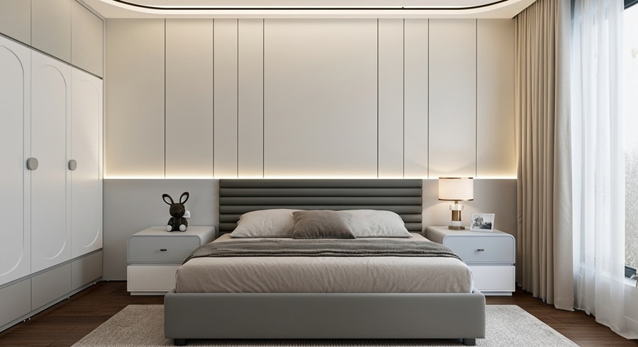 4-1 Phòng ngủ phụ nhà anh Phúc Vinhomes