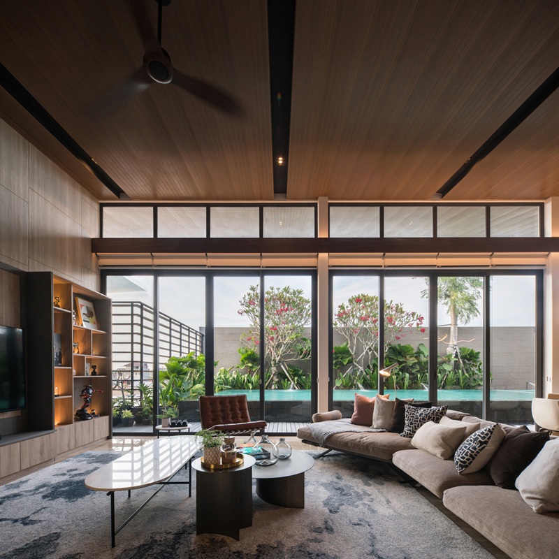 Phòng khách nhà cô Cúc Hạ Long