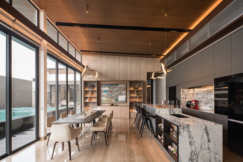 2-1 Không gian bếp nhà cô Cúc Hạ Long