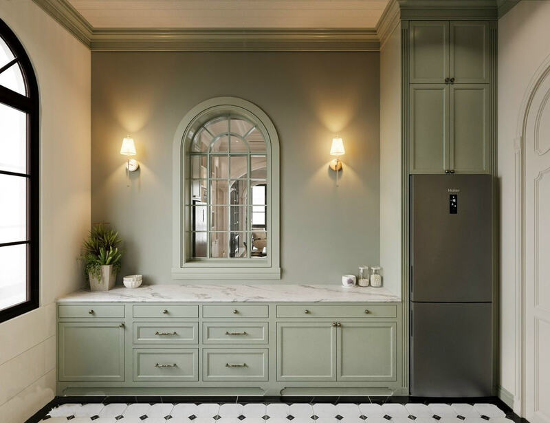 Kho để đồ tại căn bếp