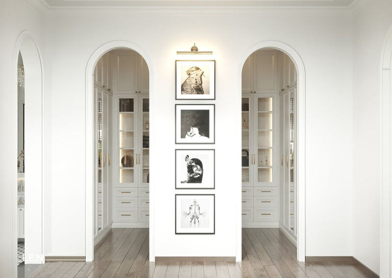 Góc decor phòng ngủ nhà anh Tân