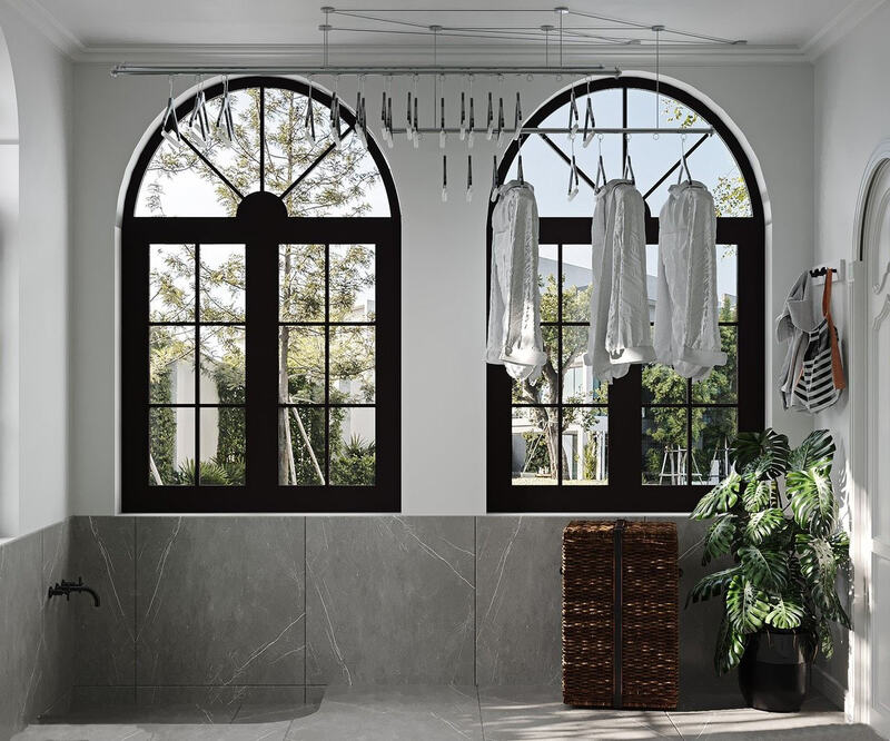 Phòng giặt tại nhà anh Tân