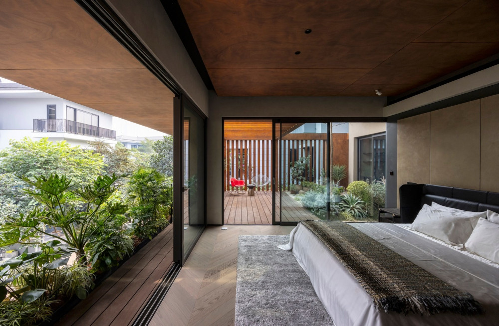 Phòng ngủ tại villa