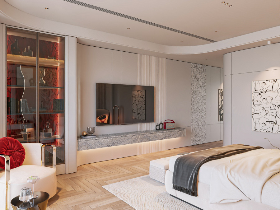 Phòng bếp biệt thự nhà chú Hoàng