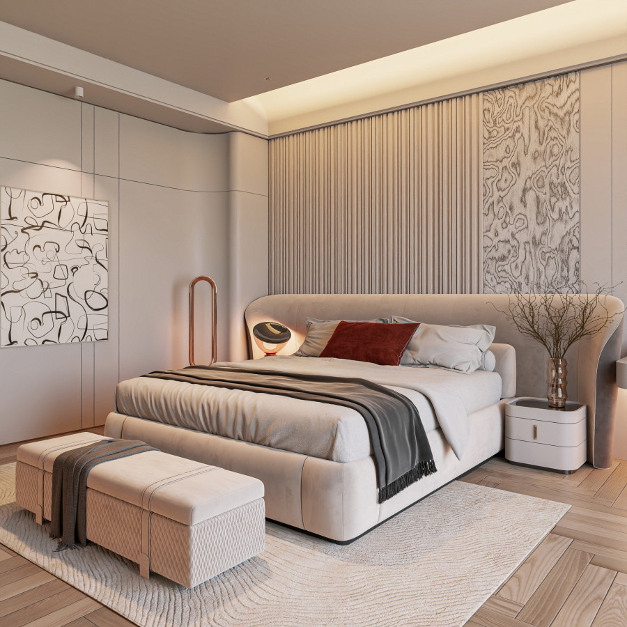 Phòng bếp biệt thự nhà chú Hoàng