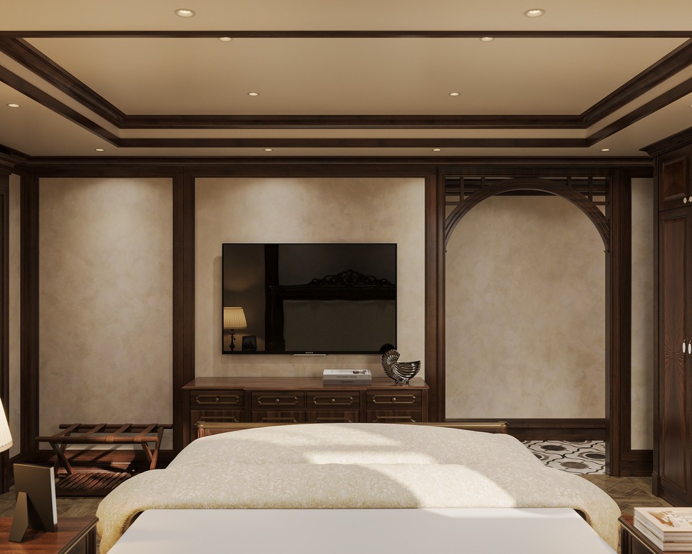 Phòng ngủ tại biệt thự nhà chú Ninh Phòng ngủ tại biệt thự nhà chú Ninh
