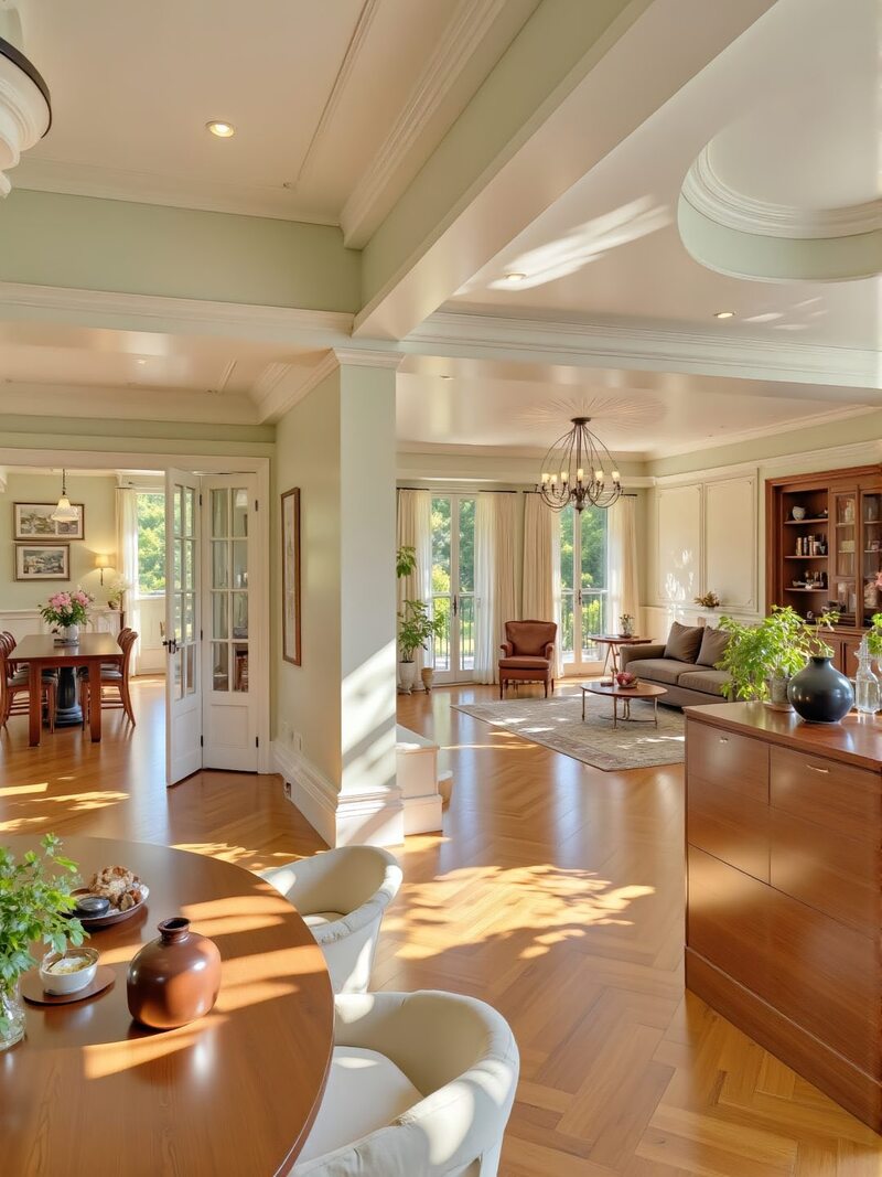 Tổng quan không gian tại nhà chị Ánh