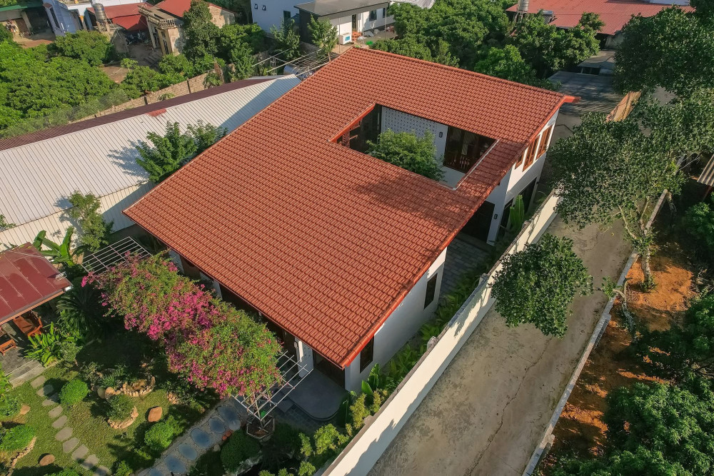 Toàn cảnh ngồi nhà cấp 4 của chị Lan