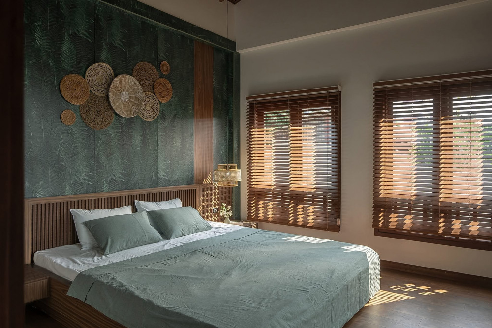 Phòng ngủ tại nhà chị Vân Anh